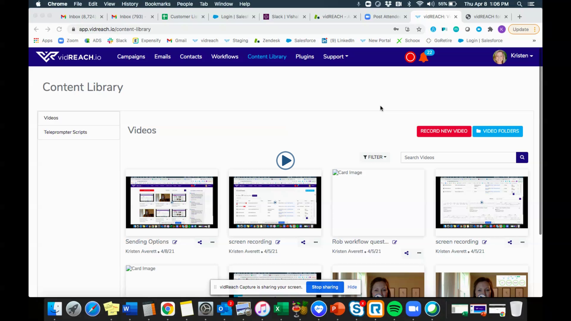 How to create and use a teleprompter script vidREACH